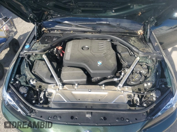 2023 BMW 4 Series 430i xDrive with VIN WBA43AT02PCM93518, listed as a Copart auction lot 73193044 with 15,520 mi miles and Salvage Title. Bid and sale history available at DreamBid. Image 11.