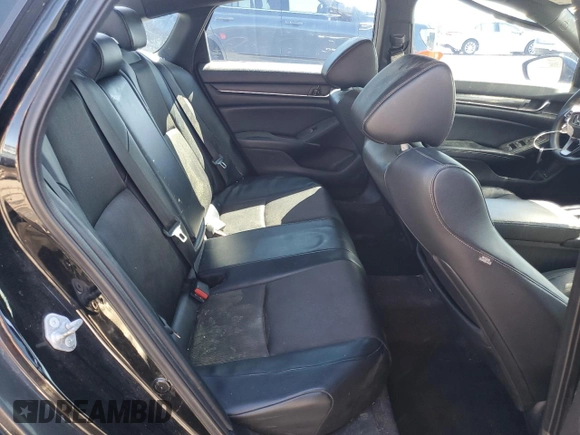 2018 Honda Accord Sedan Sport 1.5T with VIN 1HGCV1F37JA020460, listed as a Copart auction lot 49232435 with 163,570 mi miles and Salvage Title. Bid and sale history available at carsss.com. Image 10.