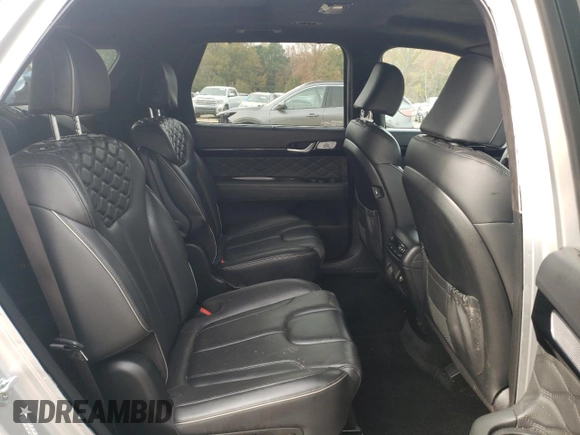2022 Hyundai Palisade Calligraphy z VIN KM8R7DHE5NU442214, wystawiony jako Copart lot #82312024 z przebiegiem 59 429 mil mil oraz Szkoda całkowita • Salvage title. Historia ofert i sprzedaży dostępna na DreamBid. Obrazek 10.
