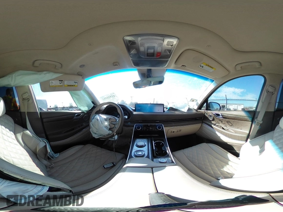 2023 Genesis GV80 с VIN KMUHCESC8PU103102, выставлен на аукционе IAAI как лот 41920262 с пробегом 28 701 миль миль и . История ставок и продаж доступна на DreamBid. Изображение 23.
