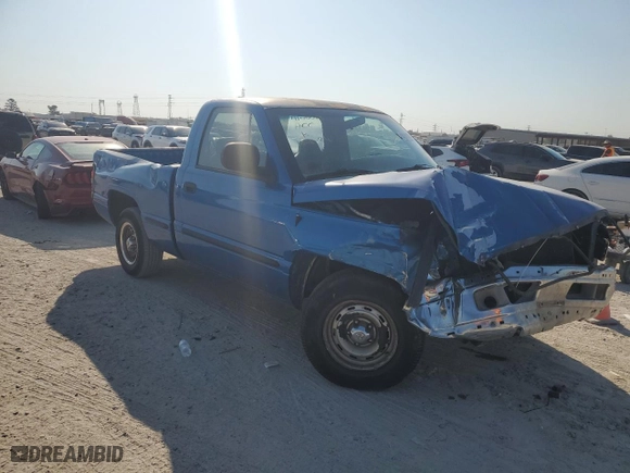 1998 Dodge Ram 1500 with VIN 1B7HC16XXWS558746, listed as a Copart auction lot 74530424 with 189,783 mi miles and Salvage Title. Bid and sale history available at carsss.com. Image 4.