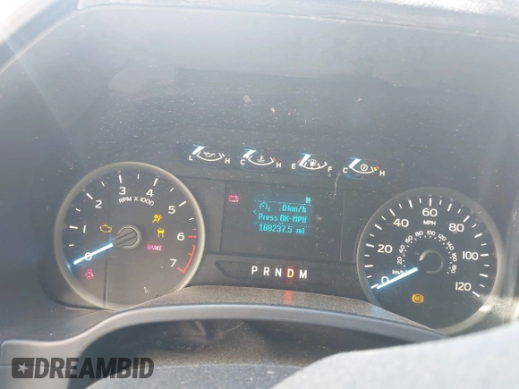 2018 Ford F-150 XL with VIN 1FTEW1E55JFC16536, listed as a IAAI auction lot 41895402 with 188,237 mi miles. Bid and sale history available at carsss.com. Image 7.
