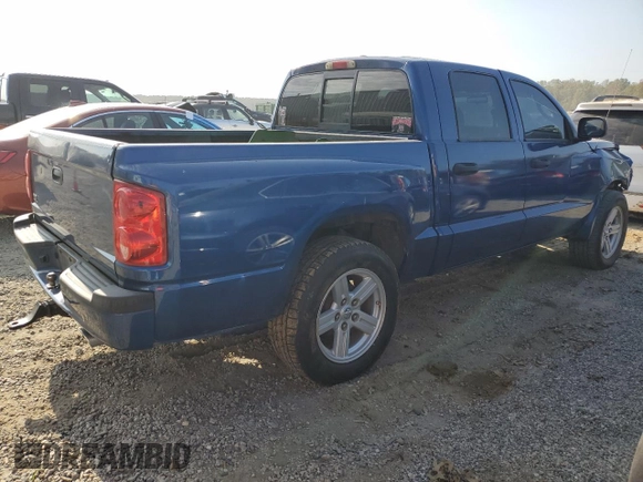 2008 Dodge Dakota SXT with VIN 1D7HE38K78S628610, listed as a Copart auction lot 74061034 with 132,707 mi miles and Salvage Title. Bid and sale history available at DreamBid. Image 3.