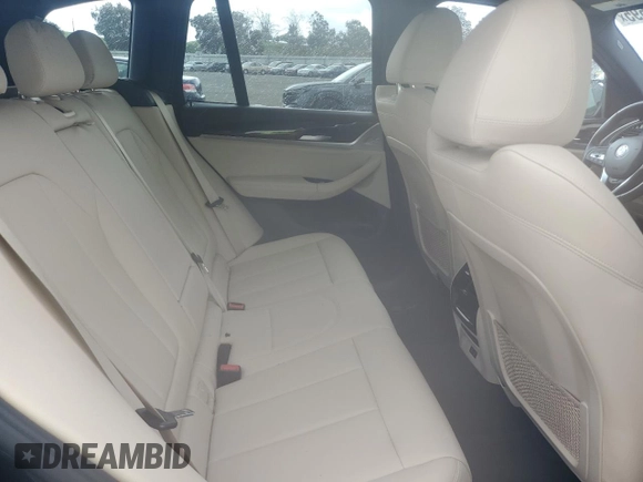 2021 BMW X3 xDrive30i with VIN 5UXTY5C09M9E29882, listed as a Copart auction lot 51461695 with 43,807 mi miles and Salvage Title. Bid and sale history available at DreamBid. Image 11.
