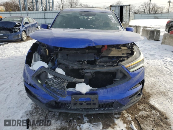 2020 Acura RDX w/A-Spec Pkg with VIN 5J8TC2H69LL037397, listed as a Copart auction lot 45200385 with 54,390 mi miles and Salvage title. Bid and sale history available at DreamBid. Image 5.