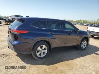 2020 Toyota Highlander LE with VIN 5TDZZRAH7LS505153, listed as a Copart auction lot 50368145 with 68,516 mi miles and Salvage title. Bid and sale history available at DreamBid. Image 3.