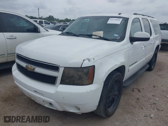 2007 Chevrolet Suburban LTZ z VIN 3GNFC16J77G300428, wystawiony jako IAAI lot #42279084 z przebiegiem Nie podano mil oraz . Historia ofert i sprzedaży dostępna na DreamBid. Obrazek 2.