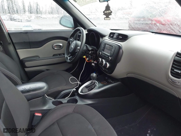 2019 Kia Soul with VIN KNDJN2A23K7001784, listed as a IAAI auction lot 41856613 with 56,856 mi miles. Bid and sale history available at carsss.com. Image 5.