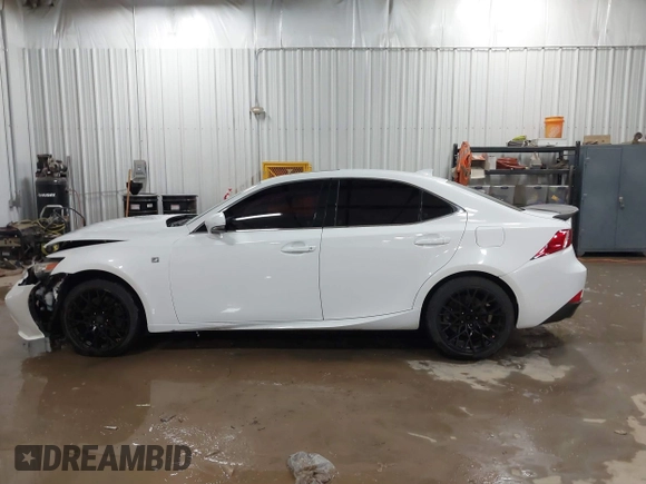 2016 Lexus IS 350 with VIN JTHBE1D21G5025397, listed as a IAAI auction lot 41607880 with 123,087 mi miles and . Bid and sale history available at DreamBid. Image 14.