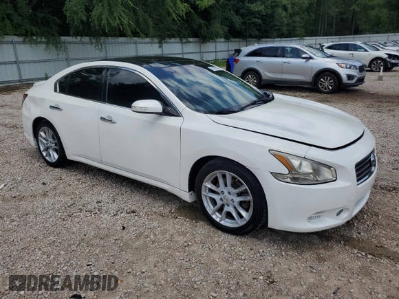 2010 Nissan Maxima SV z VIN 1N4AA5AP7AC829258, wystawiony jako Copart lot #61083055 z przebiegiem 150 458 mil mil oraz Szkoda całkowita • Salvage title. Historia ofert i sprzedaży dostępna na DreamBid. Obrazek 4.