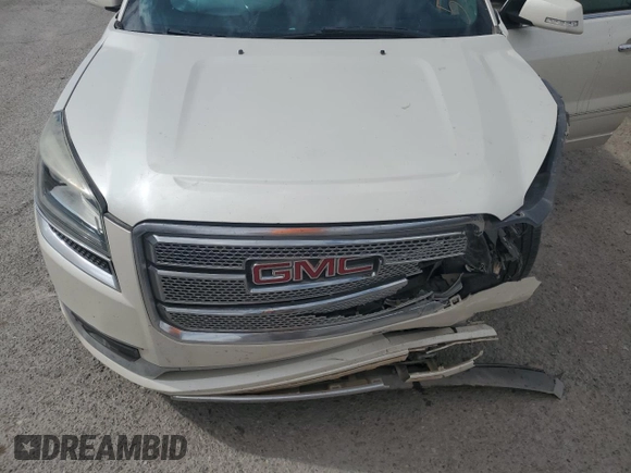 2013 GMC Acadia Denali z VIN 1GKKVTKD5DJ171794, wystawiony jako Copart lot #55783905 z przebiegiem Nie podano mil oraz Szkoda całkowita • Salvage title. Historia ofert i sprzedaży dostępna na DreamBid. Obrazek 11.