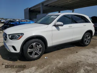 2020 Mercedes-Benz GLC with VIN W1N0G8DB2LF776694, listed as a Copart auction lot 52890855 with 144,433 mi miles and Clean Title. Bid and sale history available at carsss.com. Image 1.