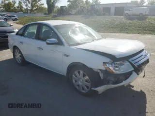 2008 Ford Taurus Limited with VIN 1FAHP25W98G113302, listed as a Copart auction lot 73721114 with 141,172 mi miles and Salvage Title. Bid and sale history available at carsss.com. Image 4.