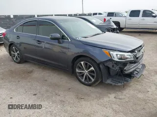 2015 Subaru Legacy 2.5i Limited with VIN 4S3BNBJ66F3059943, listed as a IAAI auction lot 41745894 with 69,725 mi miles. Bid and sale history available at carsss.com. Image 1.