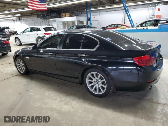 2014 BMW 5 Series 535i xDrive with VIN WBA5B3C50ED530166, listed as a Copart auction lot 55648005 with 112,803 mi miles and Clean Title. Bid and sale history available at carsss.com. Image 2.