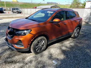 2022 Buick Encore GX Essence with VIN KL4MMFSL6NB067272, listed as a Copart auction lot 46257675 with 22,115 mi miles and Salvage title. Bid and sale history available at DreamBid. Image 1.