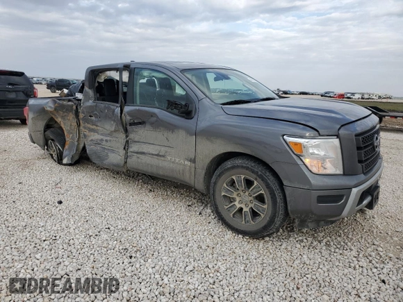 2024 Nissan Titan SV with VIN 1N6AA1EE5RN109336, listed as a Copart auction lot 51189775 with 24,894 mi miles and Salvage title. Bid and sale history available at DreamBid. Image 4.
