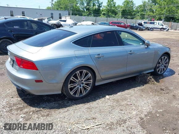 2012 Audi A7 Prestige with VIN WAU2GAFC3CN134940, listed as a IAAI auction lot 42649389 with 163,450 mi miles and . Bid and sale history available at DreamBid. Image 4.