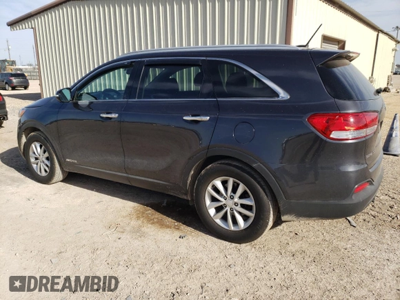 2018 Kia Sorento LX V6 with VIN 5XYPGDA55JG413247, listed as a Copart auction lot 46324755 with 101,083 mi miles and Salvage Title. Bid and sale history available at carsss.com. Image 2.