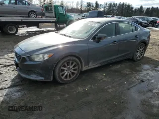 2016 Mazda Mazda6 i Sport with VIN JM1GJ1U57G1426120, listed as a Copart auction lot 41834775 with 106,573 mi miles and Salvage Title. Bid and sale history available at carsss.com. Image 1.