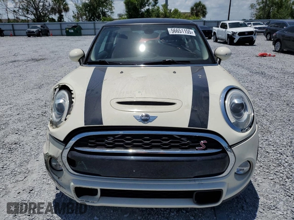 2015 MINI Hardtop S z VIN WMWXP7C57F2A42463, wystawiony jako Copart lot #56651155 z przebiegiem 66 710 mil mil oraz Szkoda całkowita • Salvage title. Historia ofert i sprzedaży dostępna na DreamBid. Obrazek 5.