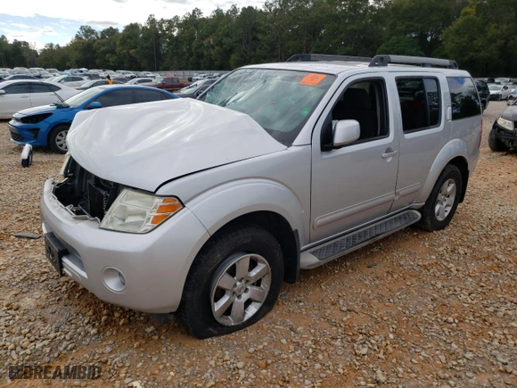 2011 Nissan Pathfinder Silver with VIN 5N1AR1NN8BC614277, listed as a Copart auction lot 88095125 with 187,645 mi miles and Salvage Title. Bid and sale history available at carsss.com. Image 1.