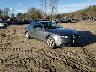2013 Audi A4 Premium Plus with VIN WAUHFAFL7DN037996, listed as a Copart auction lot 85190024 with 136,867 mi miles and Clean Title. Bid and sale history available at carsss.com. Image 10.