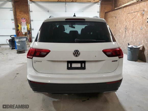 2019 Volkswagen Tiguan SE with VIN 3VV2B7AX0KM051331, listed as a Copart auction lot 52561285 with 65,907 mi miles and Salvage Title. Bid and sale history available at carsss.com. Image 6.