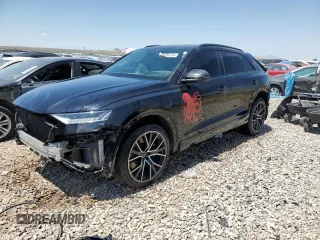 2020 Audi SQ8 z VIN WA1CWAF14LD023953, wystawiony jako Copart lot #58350744 z przebiegiem 37 706 mil mil oraz Szkoda całkowita • Salvage title. Historia ofert i sprzedaży dostępna na DreamBid. Obrazek 1.