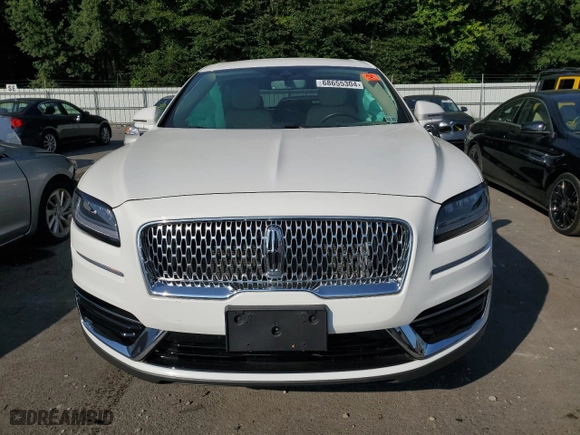 2020 Lincoln Nautilus Standard with VIN 2LMPJ6J96LBL31034, listed as a Copart auction lot 68655304 with 33,338 mi miles and Salvage Title. Bid and sale history available at carsss.com. Image 5.