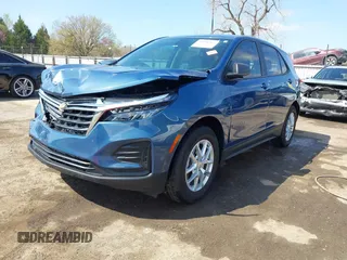 2024 Chevrolet Equinox LS with VIN 3GNAXHEG7RL221848, listed as a IAAI auction lot 41916003 with 10,249 mi miles and . Bid and sale history available at DreamBid. Image 17.