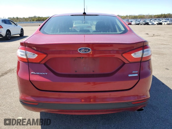 2016 Ford Fusion SE with VIN 3FA6P0HD3GR138886, listed as a Copart auction lot 49705765 with 99,086 mi miles and Salvage Title. Bid and sale history available at DreamBid. Image 6.