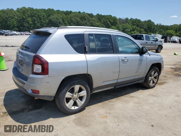 2017 Jeep Compass 75th Anniversary Edition with VIN 1C4NJDBB6HD139093, listed as a Copart auction lot 67085804 with 161,382 mi miles and Salvage Title. Bid and sale history available at carsss.com. Image 3.