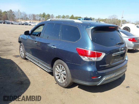 2013 Nissan Pathfinder SL with VIN 5N1AR2MM3DC652923, listed as a IAAI auction lot 41749099 with 91,492 mi miles and . Bid and sale history available at DreamBid. Image 3.