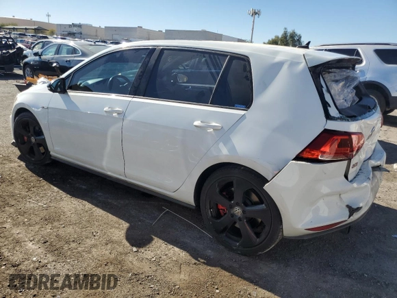 2015 Volkswagen Golf GTI Autobahn w/Performance Pkg with VIN 3VW447AU3FM057795, listed as a Copart auction lot 79910864 with 117,682 mi miles and Salvage Title. Bid and sale history available at carsss.com. Image 2.