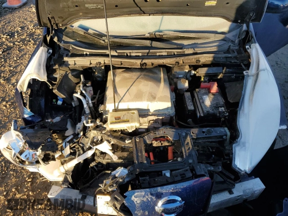 2017 Nissan LEAF SL with VIN 1N4BZ0CP1HC305482, listed as a Copart auction lot 78653914 with 38,079 mi miles and Salvage Title. Bid and sale history available at carsss.com. Image 11.