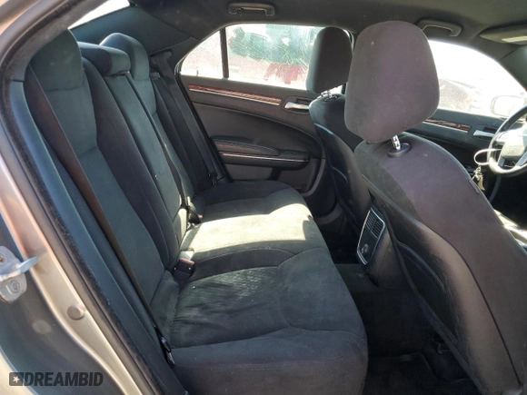 2012 Chrysler 300 with VIN 2C3CCAAG2CH134163, listed as a Copart auction lot 49433485 with 205,699 mi miles and Salvage Title. Bid and sale history available at carsss.com. Image 10.