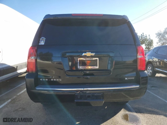 2017 Chevrolet Suburban Premier with VIN 1GNSCJKC3HR126011, listed as a Copart auction lot 87095354 with 122,437 mi miles and Clean Title. Bid and sale history available at carsss.com. Image 6.