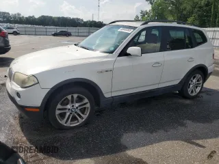 2007 BMW X3 3.0si with VIN WBXPC93477WF24672, listed as a Copart auction lot 60688365 with 140,919 mi miles and Salvage title. Bid and sale history available at DreamBid. Image 1.