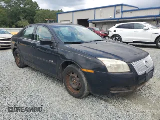2007 Mercury Milan with VIN 3MEHM07Z07R665050, listed as a Copart auction lot 71824814 with 112,677 mi miles and Salvage Title. Bid and sale history available at carsss.com. Image 4.