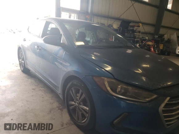 2017 Hyundai Elantra SE with VIN 5NPD84LF9HH138751, listed as a Copart auction lot 54391665 with 87,359 mi miles and Non repairable. Bid and sale history available at DreamBid. Image 4.