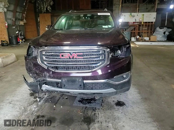 2017 GMC Acadia SLT with VIN 1GKKNULS8HZ223039, listed as a Copart auction lot 59503255 with 186,577 mi miles and Salvage title. Bid and sale history available at DreamBid. Image 14.