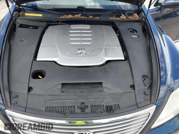2007 Lexus LS 460 with VIN JTHBL46F675040713, listed as a IAAI auction lot 42624465 with 109,079 mi miles and . Bid and sale history available at DreamBid. Image 10.