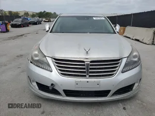 2014 Hyundai Equus Signature with VIN KMHGH4JHXEU082883, listed as a Copart auction lot 53679875 with 115,359 mi miles and Non Repairable. Bid and sale history available at DreamBid. Image 5.