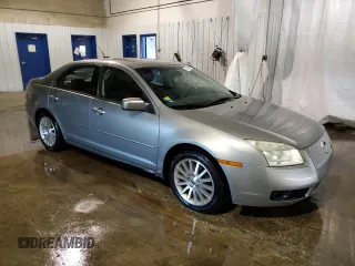 2009 Mercury Milan Premier with VIN 3MEHM02159R619380, listed as a Copart auction lot 70838384 with 172,203 mi miles and Salvage title. Bid and sale history available at DreamBid. Image 4.