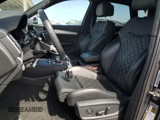 2018 Audi SQ5 Premium Plus with VIN WA1A4AFY3J2156464, listed as a Copart auction lot 54524195 with 40,237 mi miles and Salvage Title. Bid and sale history available at carsss.com. Image 7.
