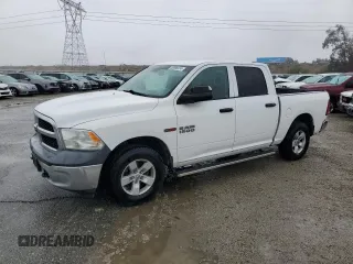 2016 Ram 1500 Tradesman z VIN 1C6RR7KM5GS158619, wystawiony jako Copart lot #86896974 z przebiegiem 194 293 mil mil oraz Szkoda całkowita • Salvage title. Historia ofert i sprzedaży dostępna na DreamBid. Obrazek 1.