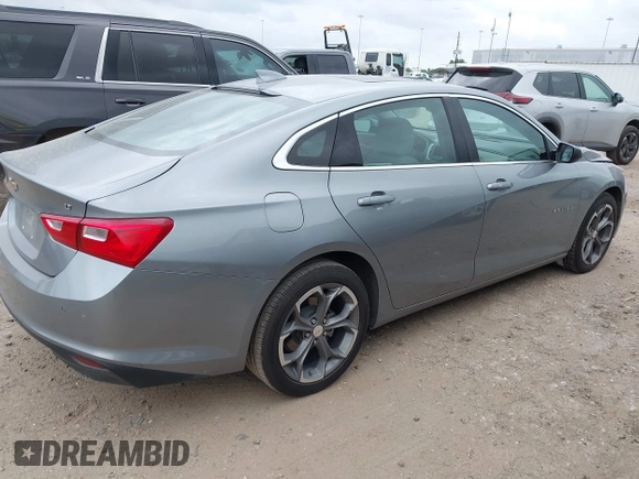 2024 Chevrolet Malibu LT with VIN 1G1ZD5ST3RF130051, listed as a IAAI auction lot 42160073 with 34,068 mi miles and . Bid and sale history available at DreamBid. Image 4.