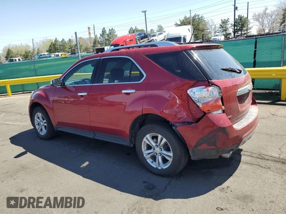 2013 Chevrolet Equinox LTZ with VIN 2GNFLGE33D6337375, listed as a Copart auction lot 52931175 with 107,371 mi miles and Salvage Title. Bid and sale history available at carsss.com. Image 2.