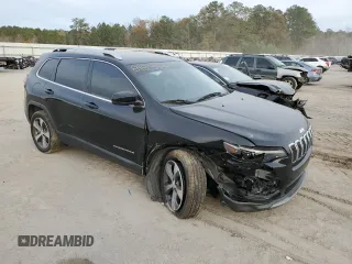 2020 Jeep Cherokee Limited with VIN 1C4PJLDB9LD535298, listed as a Copart auction lot 84803484 with 94,385 mi miles and Salvage Title. Bid and sale history available at carsss.com. Image 4.